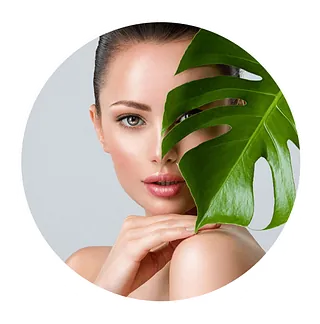 femme et plante